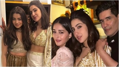 Inside Sara Ali Khan's star-studded Diwali bash. (Instagram) Inside Sara Ali Khan's star-studded Diwali bash. (Instagram)