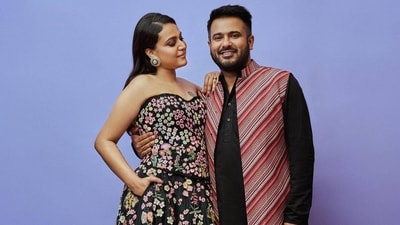 Swara Bhasker is celebrating her first Diwali with husband and daughter. Swara Bhasker is celebrating her first Diwali with husband and daughter.