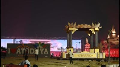 Through Holy Ayodhya app, people can contribute to lightening of earthen lamps by paying a specific amount. (Sourced) Through Holy Ayodhya app, people can contribute to lightening of earthen lamps by paying a specific amount. (Sourced)