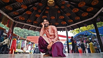 Abhilash Thapliyal visits Dilli Haat INA, which was recently renovated under the aegis of Delhi Tourism and Transportation Development Corporation. (Photo: Gokul VS/HT) Abhilash Thapliyal visits Dilli Haat INA, which was recently renovated under the aegis of Delhi Tourism and Transportation Development Corporation. (Photo: Gokul VS/HT)