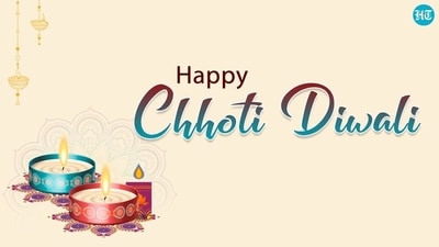 Check out Chhoti Diwali 2023 wishes, images, messages, quotes, SMS, WhatsApp, and Facebook Status. (HT Photo) Check out Chhoti Diwali 2023 wishes, images, messages, quotes, SMS, WhatsApp, and Facebook Status. (HT Photo)