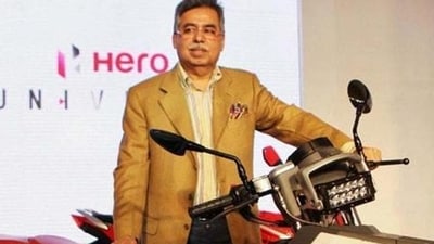 Hero MotoCorp’s chairman Pawan Munjal. (PTI fiel) Hero MotoCorp’s chairman Pawan Munjal. (PTI fiel)