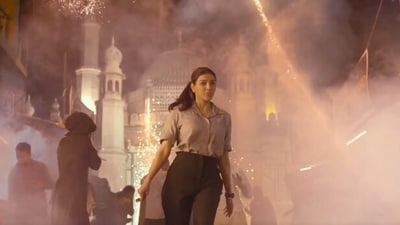 The intriguing teaser for Satyabhama starring Kajal Aggarwal is out. The intriguing teaser for Satyabhama starring Kajal Aggarwal is out.