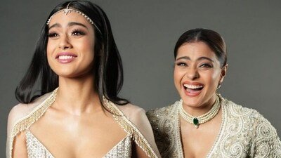 Kajol and Nysa Devgan had a joint photo shoot earlier this year. Kajol and Nysa Devgan had a joint photo shoot earlier this year.