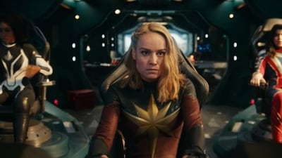Brie Larson unites with Iman Vellani and Teyonah Parris in The Marvels