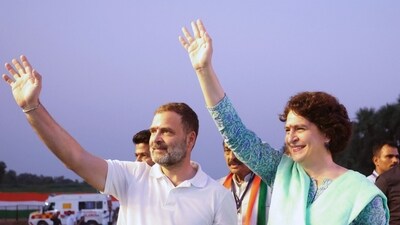 Congress leader Rahul Gandhi and party general secretary Priyanka Gandhi Vadra. (ANI) Congress leader Rahul Gandhi and party general secretary Priyanka Gandhi Vadra. (ANI)