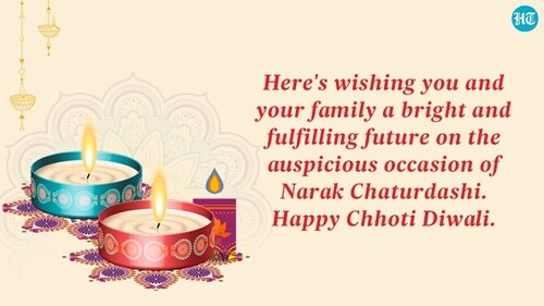 Chhoti Diwali and Naraka Chaturdashi will be marked on November 12, according to Panchang. (HT Photo) Chhoti Diwali and Naraka Chaturdashi will be marked on November 12, according to Panchang. (HT Photo)