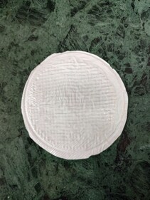 Polysulfone Membrane used to separate milk fat globules from cow and buffalo milk. (Handout) Polysulfone Membrane used to separate milk fat globules from cow and buffalo milk. (Handout)