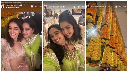 Nidhi Dutta also shared many photos on Instagram Stories. Nidhi Dutta also shared many photos on Instagram Stories.
