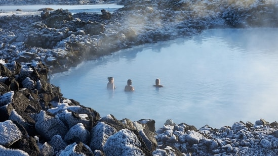 Blue Lagoon in Iceland (X(formerly Twitter)/@BlueLagoonIS)