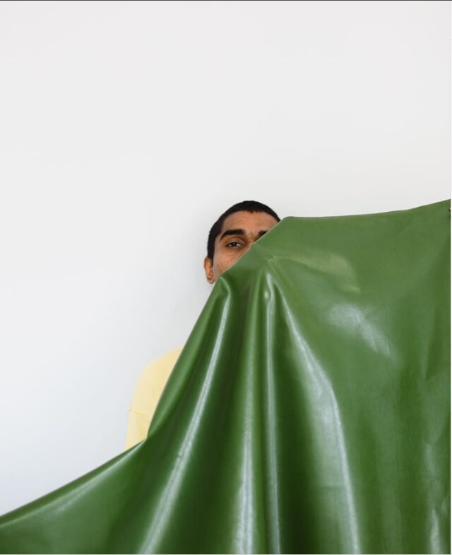 Desserto, a faux leather made using fibres from the prickly-pear cactus in Mexico. (Arture)
