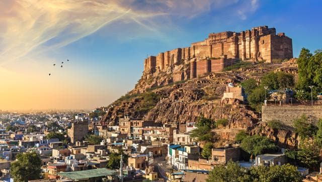 The Mehrangarh fort in Jodhpur. (Shutterstock)