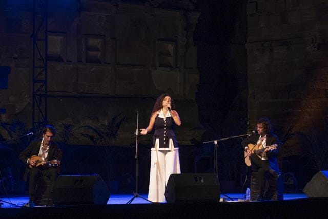 The Neapolitan trio fronted by Irene Scarpato (Courtesy JodhpurRIFF)
