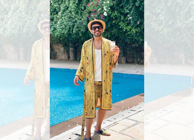 If Kukreja (above) is on a ten-day holiday, he will carry twelve looks. Bhatiya is the overpacker. (instagram/@narresh) If Kukreja (above) is on a ten-day holiday, he will carry twelve looks. Bhatiya is the overpacker. (instagram/@narresh)