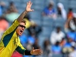 Australia's Adam Zampa in action. Australia's Adam Zampa in action.