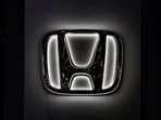 A Honda logo is seen.
