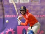 Shubman Gill during a practice session ahead of the ICC Men's Cricket World Cup match between India and Netherlands. Shubman Gill during a practice session ahead of the ICC Men's Cricket World Cup match between India and Netherlands.