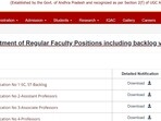 RGUKT Andhra Pradesh announces recruitment for Lecturers, Professors, and Assistant Professors RGUKT Andhra Pradesh announces recruitment for Lecturers, Professors, and Assistant Professors