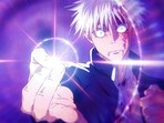 Gojo Satoru uses Hollow Purple against Fushiguro Toji in Jujutsu Kaisen (MAPPA)