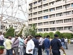 A minor earthquake measuring 2.6 jolted the national capital on Saturday. A minor earthquake measuring 2.6 jolted the national capital on Saturday.