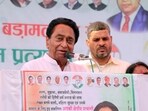 Madhya Pradesh Congress President Kamal Nath. (ANI Photo)