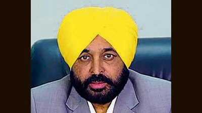 Ahead of Diwali, Punjab CM Bhagwant Singh Mann on Saturday gave nod to start recruitment process to induct 1,450 more cops in the state. (ANI File Photo)