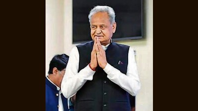 CM Ashok Gehlot has been an MLA from Sardarpura constituency five times. (Ayush Sharma) CM Ashok Gehlot has been an MLA from Sardarpura constituency five times. (Ayush Sharma)
