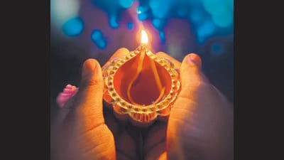 Let’s strive to purify our hearts and light a lamp within, to welcome the Lord therein! That’s the real lamp to light! This Diwali, let’s radiate light and love! Happy Diwali! (Shutterstock) Let’s strive to purify our hearts and light a lamp within, to welcome the Lord therein! That’s the real lamp to light! This Diwali, let’s radiate light and love! Happy Diwali! (Shutterstock)