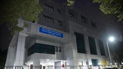 Navi Mumbai, India - Nov. 8, 2023:NMMC Community Center properties lying idle for months at public expense in Navi Mumbai, India, on Wednesday, November 8, 2023. (Photo by Bachchan Kumar/ HT PHOTO) (HT PHOTO)