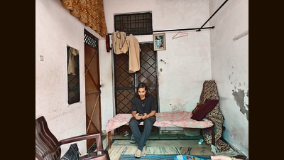 Yash Sahu, the son of Kanhaiya Lal Sahu who was killed in June 2022. (HT) Yash Sahu, the son of Kanhaiya Lal Sahu who was killed in June 2022. (HT)