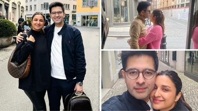 Parineeti Chopra has shared pictures with Raghav Chadha on his birthday. Parineeti Chopra has shared pictures with Raghav Chadha on his birthday.