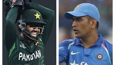 Mohammad Rizwan and MS Dhoni Mohammad Rizwan and MS Dhoni