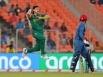 South Africa's Gerald Coetzee in action