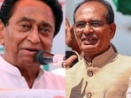 Congress leader Kamal Nath and Madhya Pradesh chief minister Shivraj Singh Chouhan.