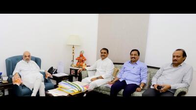 Unease in alliance: Ajit gets Amit Shah’s word on power-sharing deal Unease in alliance: Ajit gets Amit Shah’s word on power-sharing deal