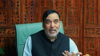 Delhi Environment Minister Gopal Rai. (X) Delhi Environment Minister Gopal Rai. (X)