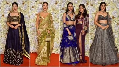 From Bhumi Pednekar to Sunny Leone, who wore what at Krishan Kumar's Diwali bash (HT photo/VarinderChawla) From Bhumi Pednekar to Sunny Leone, who wore what at Krishan Kumar's Diwali bash (HT photo/VarinderChawla)