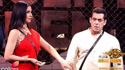 Katrina Kaif and Salman Khan on Bigg Boss 17 Katrina Kaif and Salman Khan on Bigg Boss 17