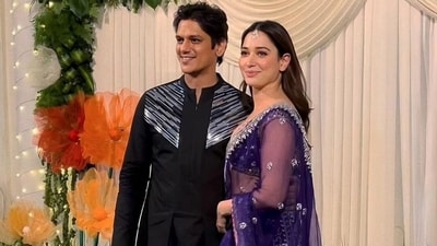 Vijay Varma and Tamannaah Bhatia have been attending one party after another this season. The Lust Stories 2 actors posed together at Shilpa Shetty's Diwali party with a big smile on their faces. They have been dating since a few months. Vijay Varma and Tamannaah Bhatia have been attending one party after another this season. The Lust Stories 2 actors posed together at Shilpa Shetty's Diwali party with a big smile on their faces. They have been dating since a few months. 