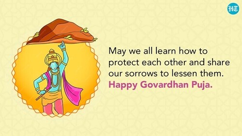 Generally, Govardhan Puja falls the next day or a day after Diwali. (HT Photo) Generally, Govardhan Puja falls the next day or a day after Diwali. (HT Photo)