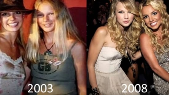 Britney Spears has shared an image of her and Taylor Swift and recalled their first meeting (@britneyspears)