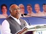 Congress President Mallikarjun Kharge. Congress President Mallikarjun Kharge.