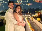 Sidharth Malhotra and Kiara Advani celebrate first Diwali after marriage in Delhi. Sidharth Malhotra and Kiara Advani celebrate first Diwali after marriage in Delhi.