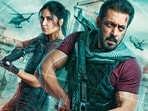 Tiger 3 box office collection Day 1: Katrina Kaif and Salman Khan in Tiger 3 poster. Tiger 3 box office collection Day 1: Katrina Kaif and Salman Khan in Tiger 3 poster.