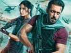 Katrina Kaif and Salman Khan in Tiger 3 posters. Katrina Kaif and Salman Khan in Tiger 3 posters.