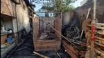 The incident took place when the labourers were sleeping at the godown. (HT Photo)