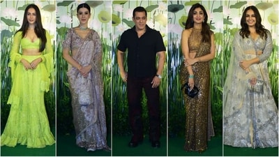 From Salman Khan to Shilpa Shetty, who wore what to Arpita Khan's Diwali party (HT photo/VarinderChawla) From Salman Khan to Shilpa Shetty, who wore what to Arpita Khan's Diwali party (HT photo/VarinderChawla)