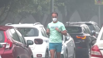 Delhi's air quality in 'poor' category after Diwali (ANI) Delhi's air quality in 'poor' category after Diwali (ANI)