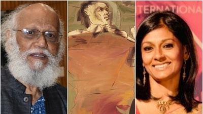 Jatin Das celebrated his daughter Nandita Das's birthday is by showcasing 60 years of his work to the world. Jatin Das celebrated his daughter Nandita Das's birthday is by showcasing 60 years of his work to the world.