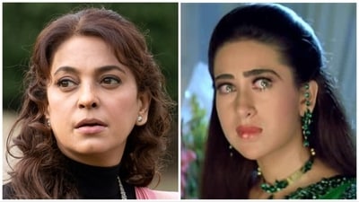 After Juhi Chawla rejected Raja Hindustani, Karisma Kapoor was roped in for the Aamir Khan film. After Juhi Chawla rejected Raja Hindustani, Karisma Kapoor was roped in for the Aamir Khan film.
